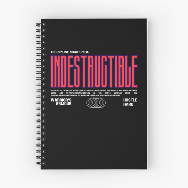 Item preview, Discipline Makes You Indestructible Quotes for Him designed and sold by WarriorsArmour.