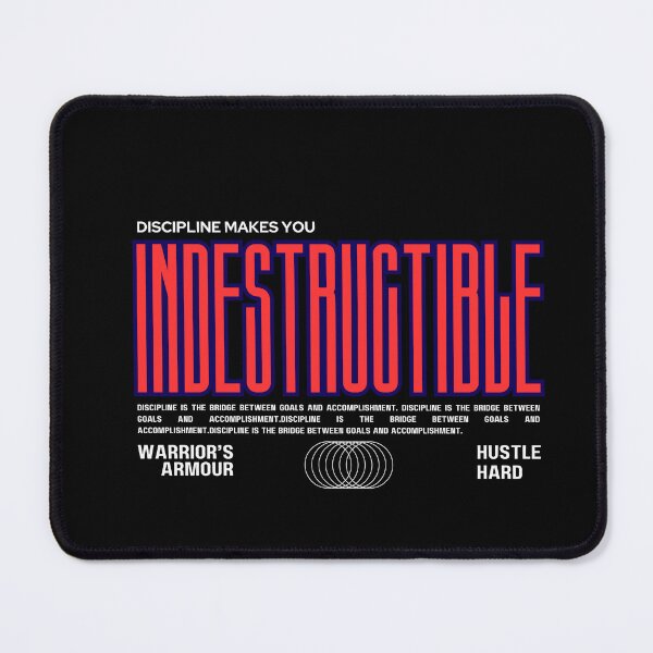 Item preview, Discipline Makes You Indestructible Quotes for Him designed and sold by WarriorsArmour.