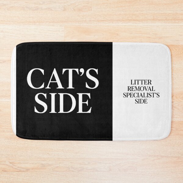 Item preview, ⭐CAT'S SIDE COLLECTION⭐ - CAT'S SIDE - LITTER REMOVAL SPECIALIST'S SIDE designed and sold by WheelieGdArt.