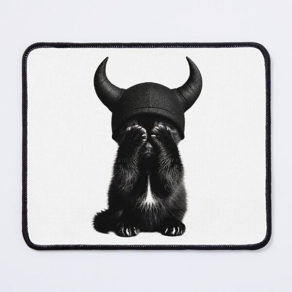 Item preview, Black cat designed and sold by shymuscat.