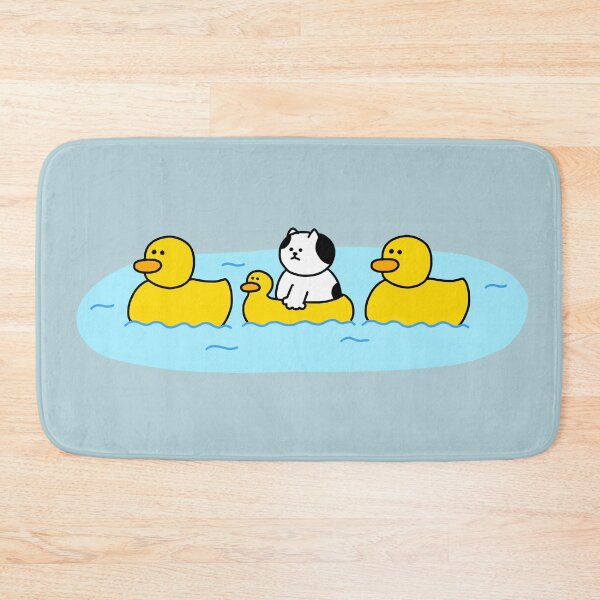 Item preview, a Cat and Ducks designed and sold by superbaechoo.