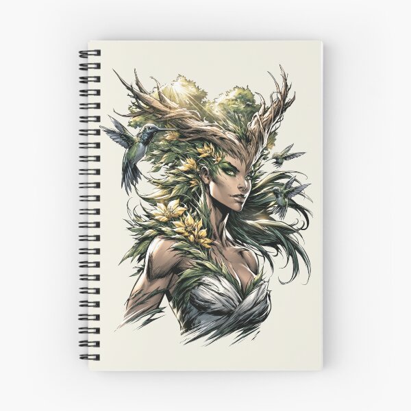 Item preview, Forest Goddess of the Sunlit Grove designed and sold by MythicMood.