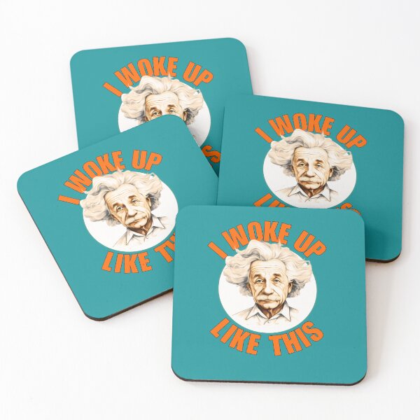 Item preview, Albert Einstein I Woke Up Like This Funny Bedhead designed and sold by 2msons.