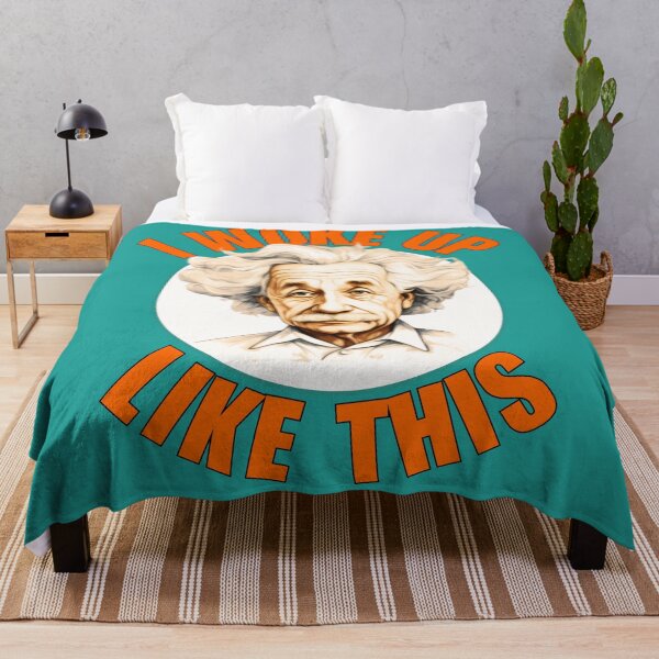 Item preview, Albert Einstein I Woke Up Like This Funny Bedhead designed and sold by 2msons.