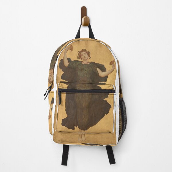 Item preview, A Dancing Girl with Cymbals in a Green Robe - Frederic Leighton designed and sold by Fire TheMann.