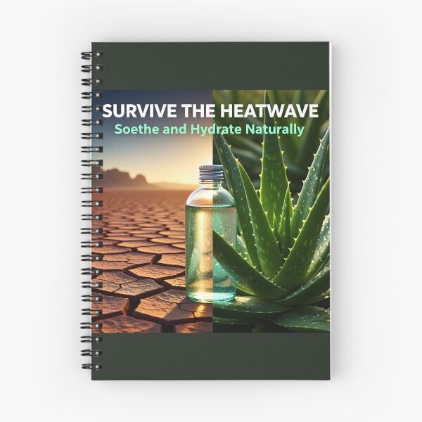 Item preview, Natural Aloe Vera Heatwave Survival | Premium Soothing Gel and Deep Thermal Skin Hydration designed and sold by Creative-RE.
