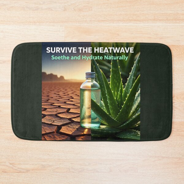 Item preview, Natural Aloe Vera Heatwave Survival | Premium Soothing Gel and Deep Thermal Skin Hydration designed and sold by Creative-RE.