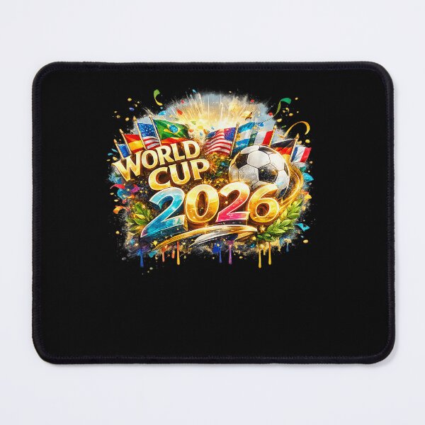 Item preview, World 2026 Cup Soccer Tournament International Football Fan designed and sold by KAWKAW-DRHM.