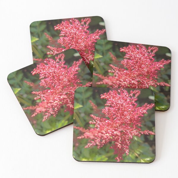 Item preview, Red Astilbe Flower Plume designed and sold by PhuongVoArt.