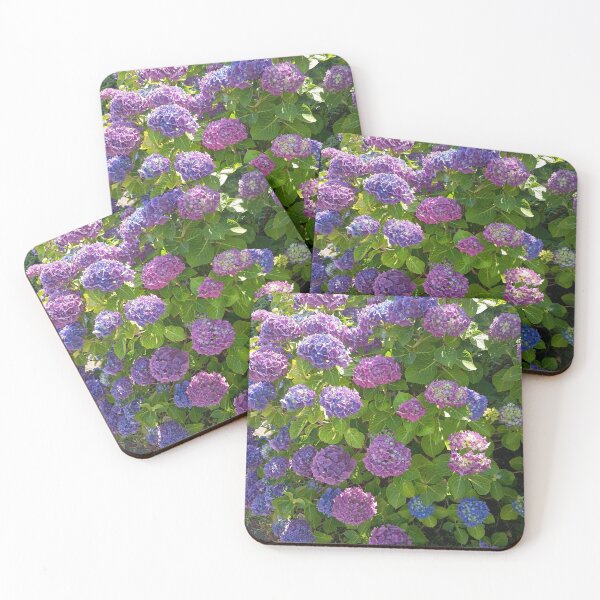 Item preview, Purple Blue Hydrangea Blooms designed and sold by PhuongVoArt.