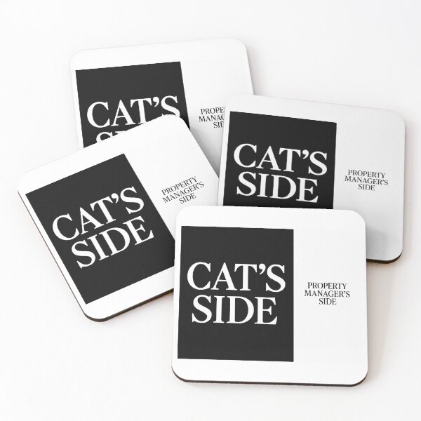Item preview, ⭐CAT'S SIDE COLLECTION⭐ - CAT'S SIDE - PROPERTY MANAGER'S SIDE designed and sold by WheelieGdArt.