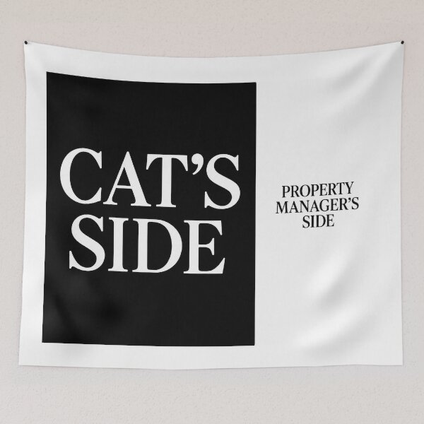 Item preview, ⭐CAT'S SIDE COLLECTION⭐ - CAT'S SIDE - PROPERTY MANAGER'S SIDE designed and sold by WheelieGdArt.