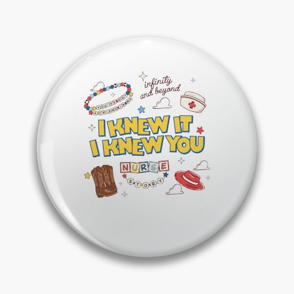Item preview, I Knew I Knew You Nurse Era Funny Healthcare Parody designed and sold by KAWKAW-DRHM.