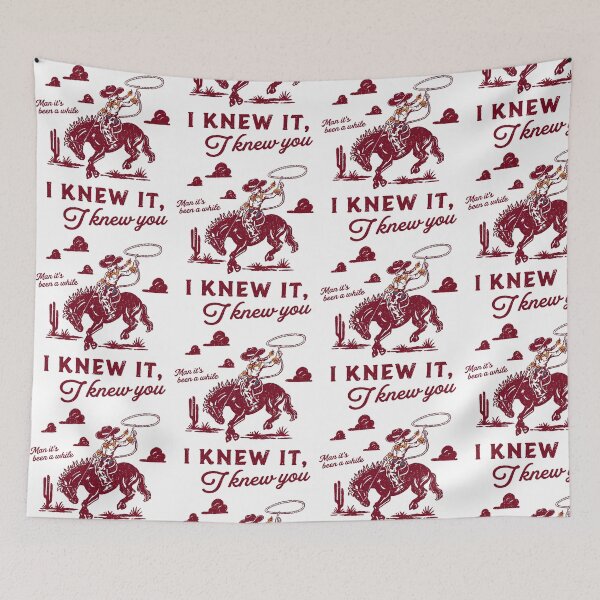 Item preview, I Knew It I Knew You Funny Cowboy Country Romance  designed and sold by KAWKAW-DRHM.