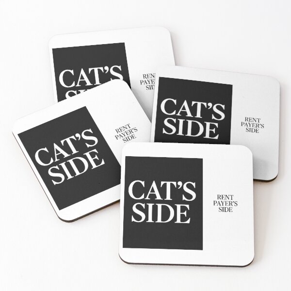 Item preview, ⭐CAT'S SIDE COLLECTION⭐ - CAT'S SIDE - RENT PAYER'S SIDE designed and sold by WheelieGdArt.