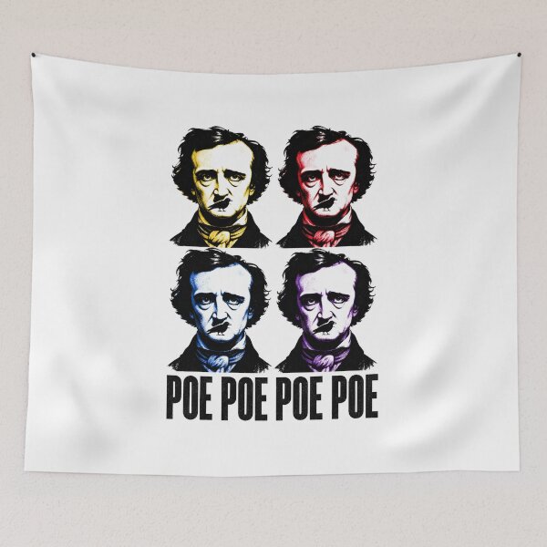 Item preview, Poe Poe Poe Poe Pop Art Raven Parody Design designed and sold by Fenay Designs.