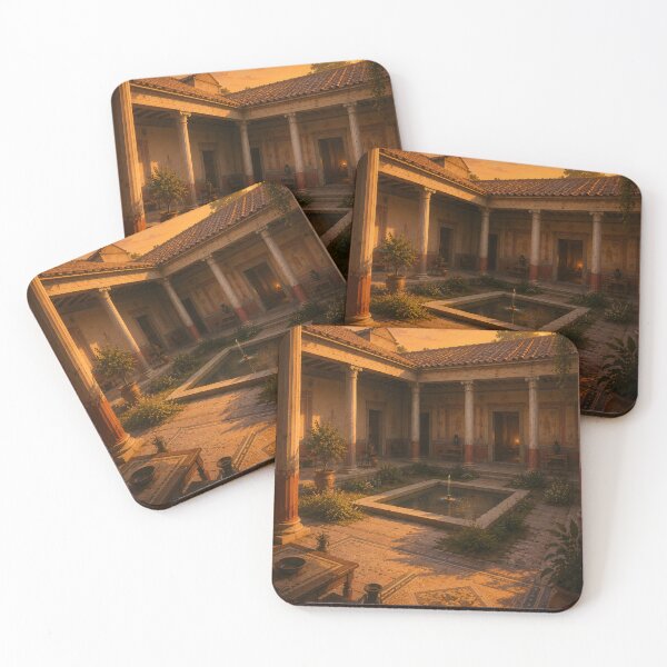 Item preview, Ancient Roman Peristyle Garden designed and sold by Robinsonlerouge.