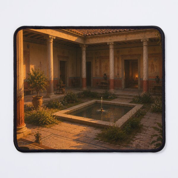 Item preview, Ancient Roman Peristyle Garden designed and sold by Robinsonlerouge.