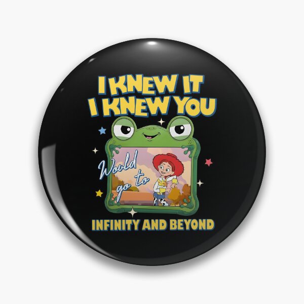 Item preview, I Knew It I Knew You Toy Cowboy and Cowgirl Funny Frog Meme designed and sold by KAWKAW-DRHM.