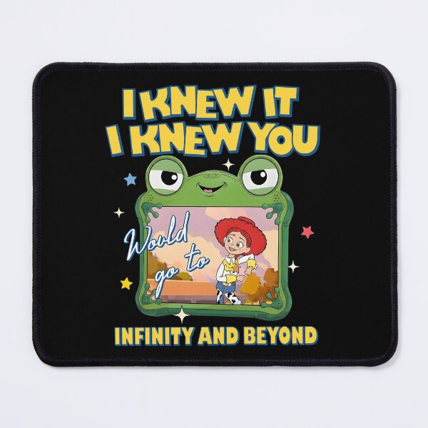 Item preview, I Knew It I Knew You Toy Cowboy and Cowgirl Funny Frog Meme designed and sold by KAWKAW-DRHM.