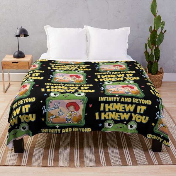 Item preview, I Knew It I Knew You Toy Cowboy and Cowgirl Funny Frog Meme designed and sold by KAWKAW-DRHM.