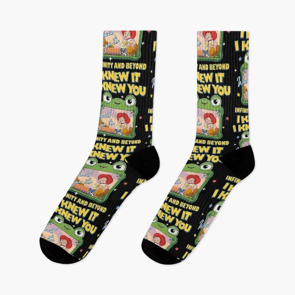 Item preview, I Knew It I Knew You Toy Cowboy and Cowgirl Funny Frog Meme designed and sold by KAWKAW-DRHM.
