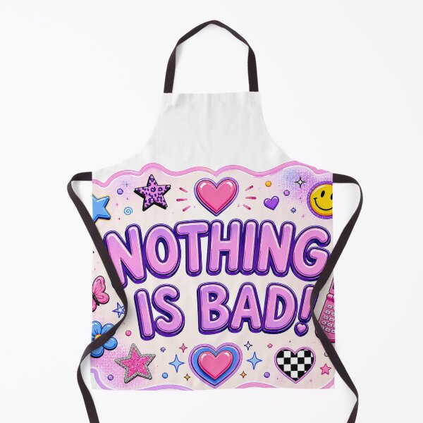 Item preview, Nothing Is Bad Y2K Pink Retro Positive Art designed and sold by ByTiti.