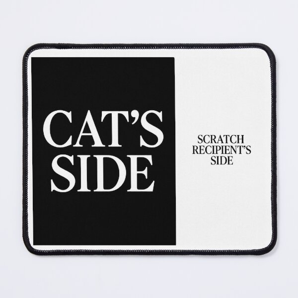 Item preview, ⭐CAT'S SIDE COLLECTION⭐ - CAT'S SIDE - SCRATCH RECIPIENT'S SIDE designed and sold by WheelieGdArt.