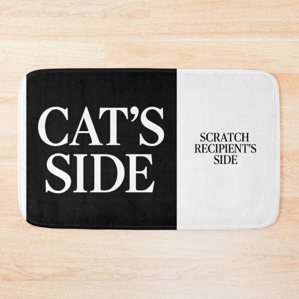 Item preview, ⭐CAT'S SIDE COLLECTION⭐ - CAT'S SIDE - SCRATCH RECIPIENT'S SIDE designed and sold by WheelieGdArt.