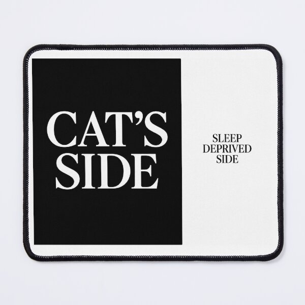 Item preview, ⭐CAT'S SIDE COLLECTION⭐ - CAT'S SIDE - SLEEP DEPRIVED SIDE designed and sold by WheelieGdArt.