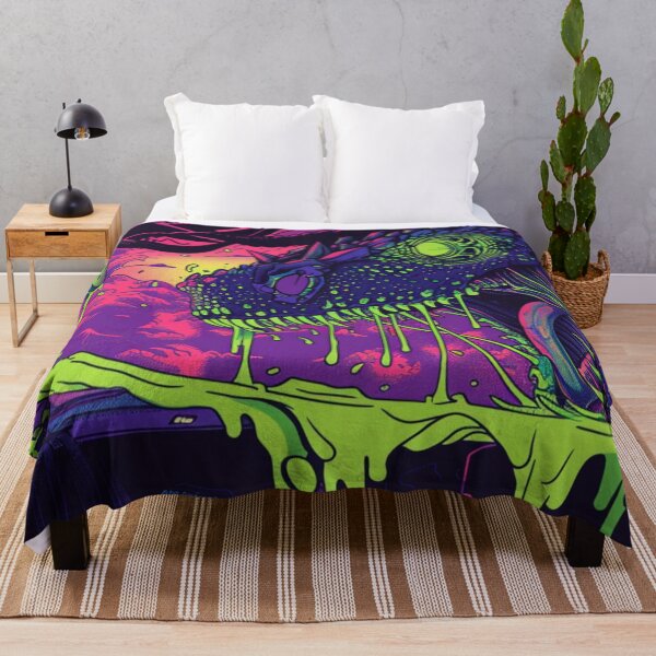 Item preview, Cyber Mutation Toxic Dinosaur and Melting Controller Gaming Desk Mat designed and sold by VectorForge.