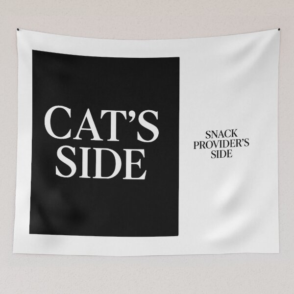 Item preview, ⭐CAT'S SIDE COLLECTION⭐ - CAT'S SIDE - SNACK PROVIDER'S SIDE designed and sold by WheelieGdArt.