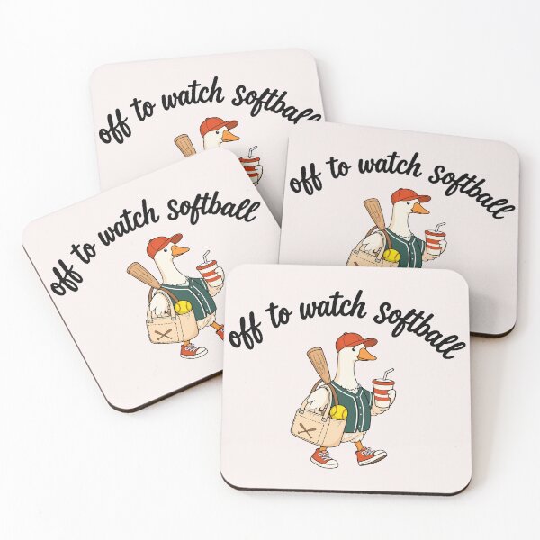 Item preview, Funny Softball Mom Goose designed and sold by mari-kayden.