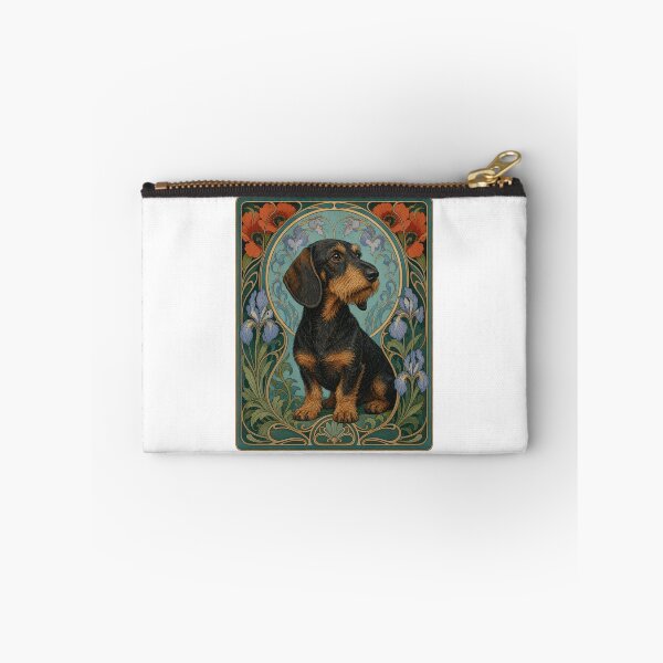 Item preview, Art Nouveau Dachshund Dog Lover Vintage Art designed and sold by AntiqueImages.