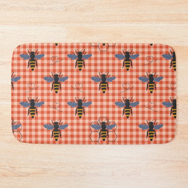 Item preview, Whimsical Bee, Honeycomb & Geometric Colourful Pattern Collection designed and sold by VirtuallyCreativ .