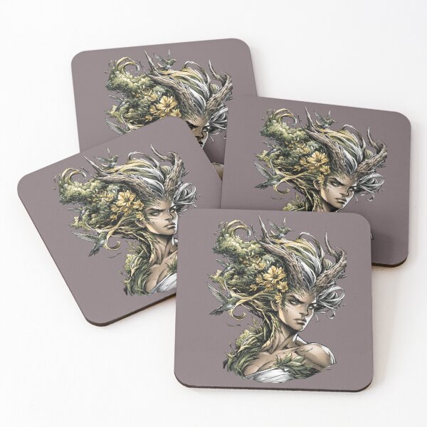 Item preview, Woodland Goddess of the Enchanted Grove designed and sold by MythicMood.