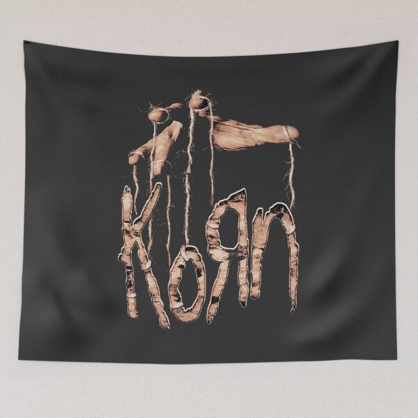 Item preview, KORN metal band legends vintage fan art album cover designed and sold by Malkmkhlo-3.