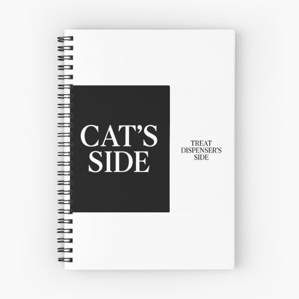 Item preview, ⭐CAT'S SIDE COLLECTION⭐ - CAT'S SIDE - TREAT DISPENSER'S SIDE designed and sold by WheelieGdArt.