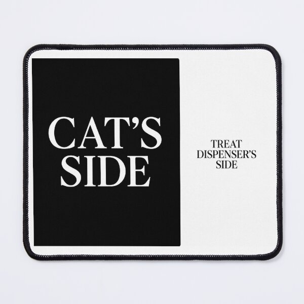 Item preview, ⭐CAT'S SIDE COLLECTION⭐ - CAT'S SIDE - TREAT DISPENSER'S SIDE designed and sold by WheelieGdArt.