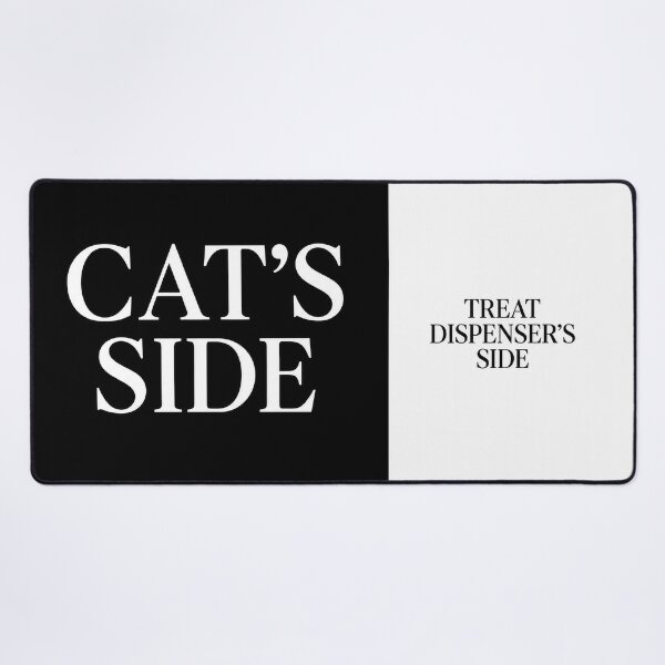 Item preview, ⭐CAT'S SIDE COLLECTION⭐ - CAT'S SIDE - TREAT DISPENSER'S SIDE designed and sold by WheelieGdArt.