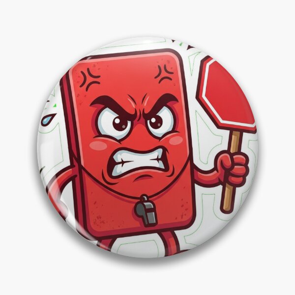Item preview, Angry Red Card designed and sold by YNAMREG.