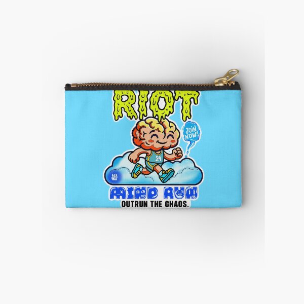Item preview, RIOT Mind Run Outrun The Chaos Graphic Art designed and sold by Ledocover.