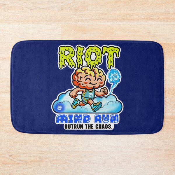 Item preview, RIOT Mind Run Outrun The Chaos Graphic Art designed and sold by Ledocover.
