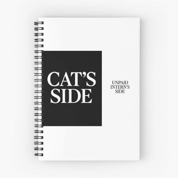 Item preview, ⭐CAT'S SIDE COLLECTION⭐ - CAT'S SIDE - UNPAID INTERN'S SIDE designed and sold by WheelieGdArt.