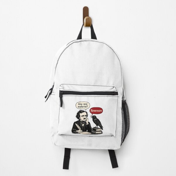Item preview, Any New Material Nevermore Funny Edgar Allan Poe Comic designed and sold by Fenay Designs.