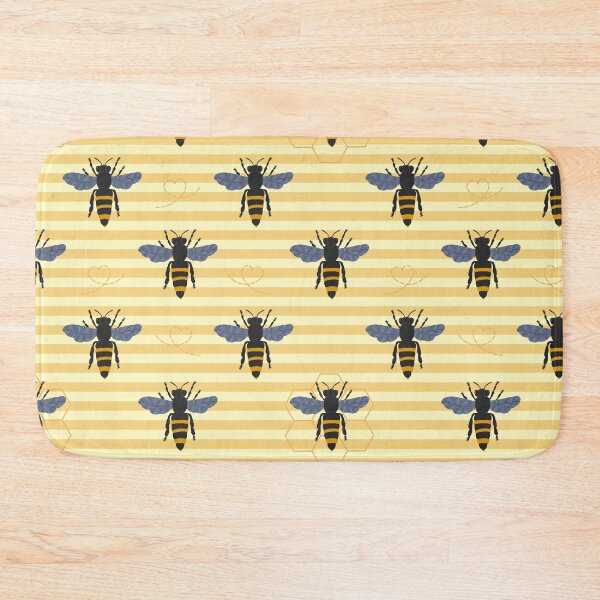 Item preview, Whimsical Bee, Honeycomb & Geometric Colourful Pattern Collection designed and sold by VirtuallyCreativ .