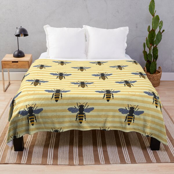 Item preview, Whimsical Bee, Honeycomb & Geometric Colourful Pattern Collection designed and sold by VirtuallyCreativ .