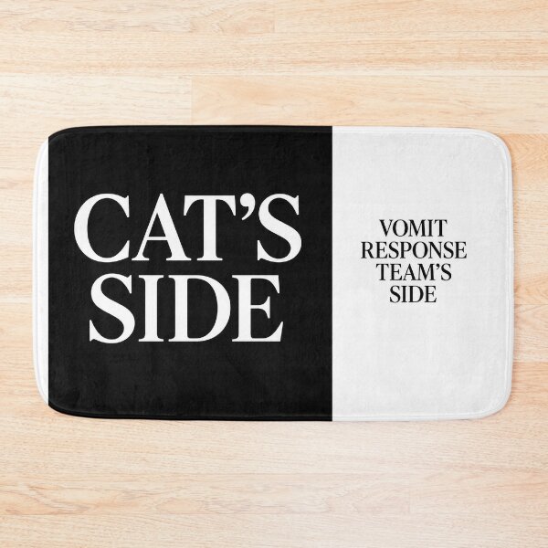 Item preview, ⭐CAT'S SIDE COLLECTION⭐ - CAT'S SIDE - VOMIT RESPONSE TEAM'S SIDE designed and sold by WheelieGdArt.