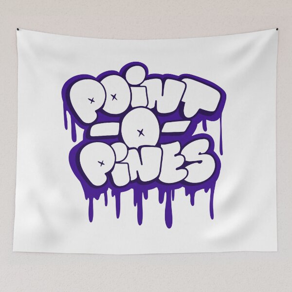 Item preview, CAMP POINT-O-PINES GRAFFITI SPLATTER designed and sold by KUSTOM CAMP CREATIVES.