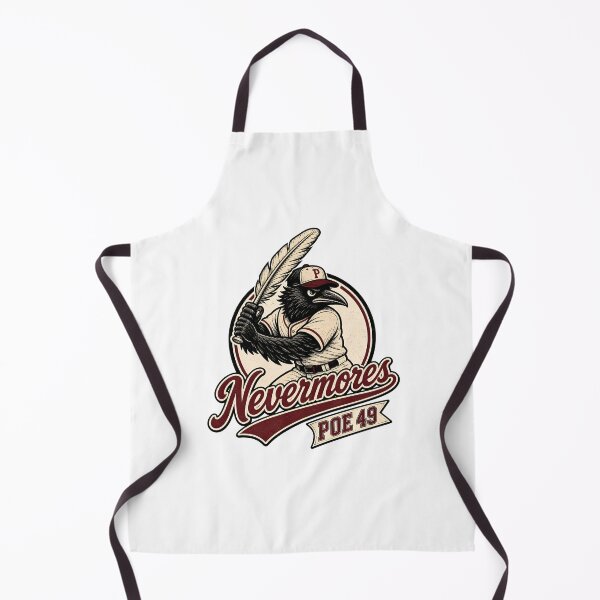Item preview, Baltimore Nevermores Edgar Allan Poe Baseball Mascot Graphic designed and sold by Fenay Designs.